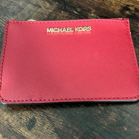 MICHAEL Michael Kors Handbags - Red Michael Kors wallet keychain